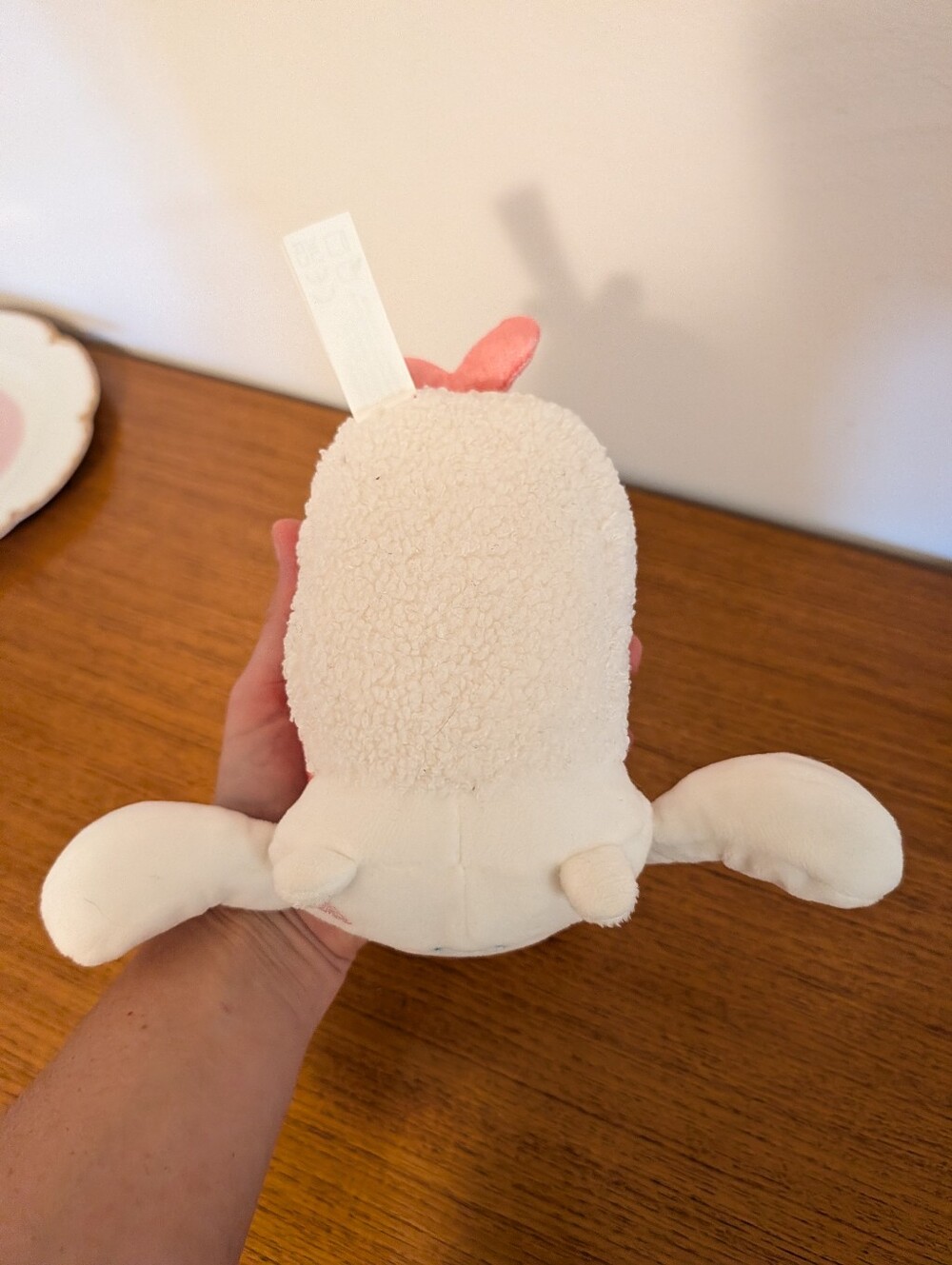 Cinnamoroll Plush Sushi Sashimi Kawaii Puppy Stuffed Animal Pink White Sanrio - Picture 4 of 5